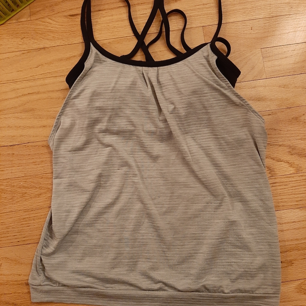 ATHLETA XXS TANK TOP SPORTS BRA STRAPPY YOGA